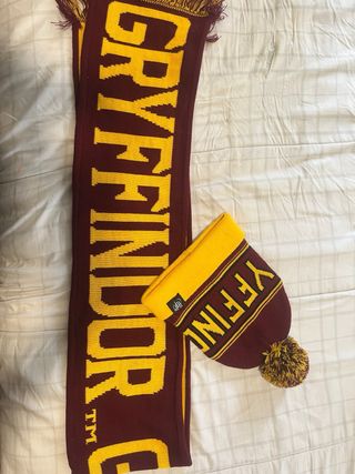 Gorro y bufanda Harry Potter Griffindor