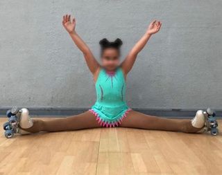 Malla patinaje artístico No envios,entrega en mano