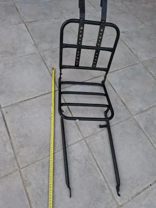 Portabultos para bicicleta de origen holandés.