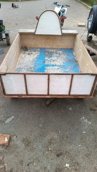 Motocultor Alfa con remolque