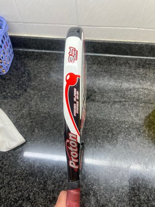 Raqueta Padel Proton + Funda + Bolas