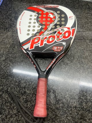 Raqueta Padel Proton + Funda + Bolas