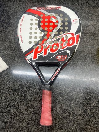 Raqueta Padel Proton + Funda + Bolas