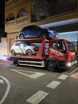 Grua porta coches