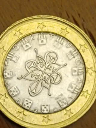 Moneda de colección Portugal 1 Euro