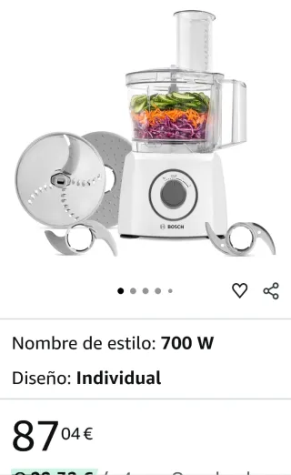 Procesador Alimentos Bosch Multitalent 3