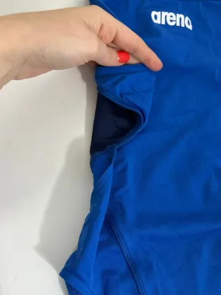 Bañador Arena Solid Swim Tech Azul