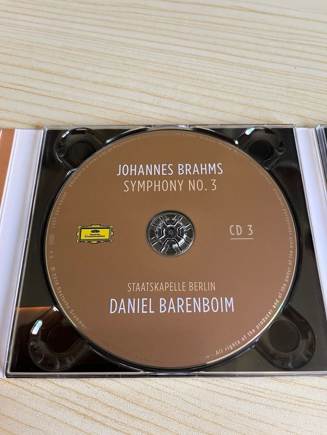 Brahms - As Sinfonias - Barenboim 4 CD