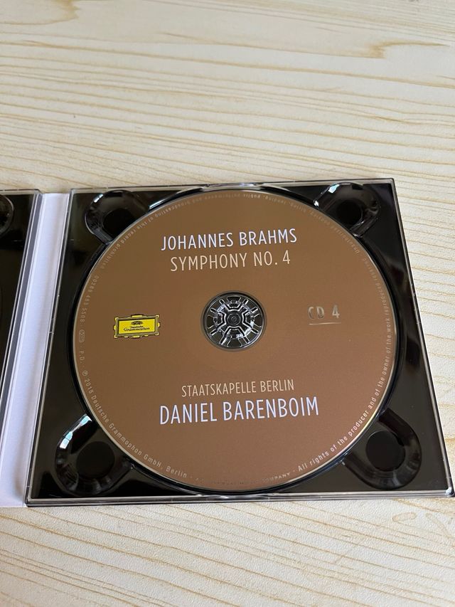 Brahms - As Sinfonias - Barenboim 4 CD
