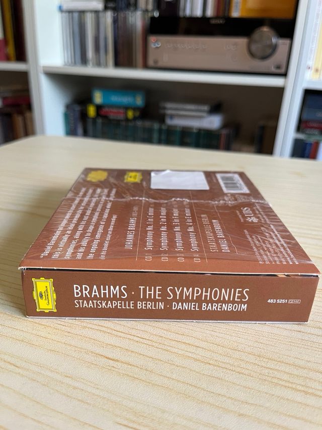 Brahms - As Sinfonias - Barenboim 4 CD