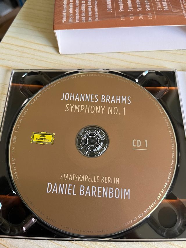 Brahms - As Sinfonias - Barenboim 4 CD