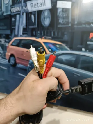 Cable AV RCA. Nintendo 64/SNES