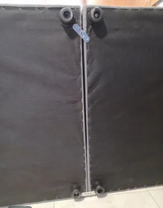 Sofá 3 plazas gris tela. 180cm