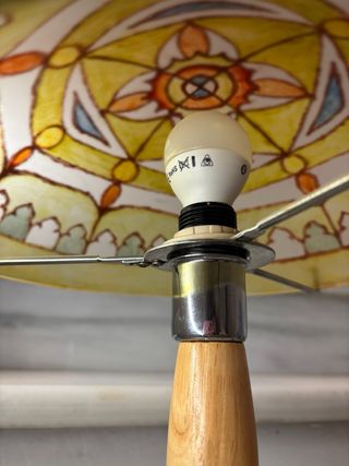 Lámpara de mesa Tiffany/vitral