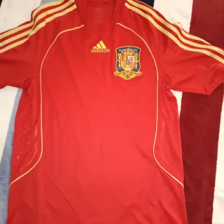 Camiseta Adidas España Roja y Amarilla