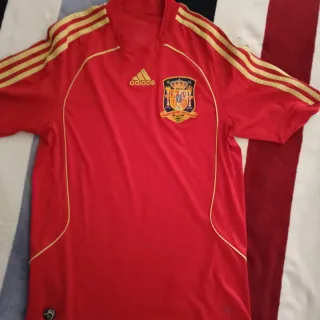 Camiseta Adidas España Roja y Amarilla