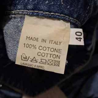 Rare Jeans Donna Vintage Wide Leg Stampa y2k