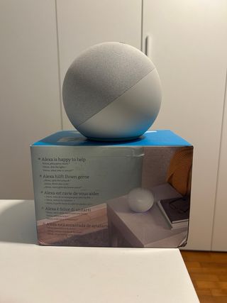 Amazon Echo 4ª Generazione (Bianco e Nero) 2 PEZZI