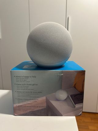 Amazon Echo 4ª Generazione (Bianco e Nero) 2 PEZZI