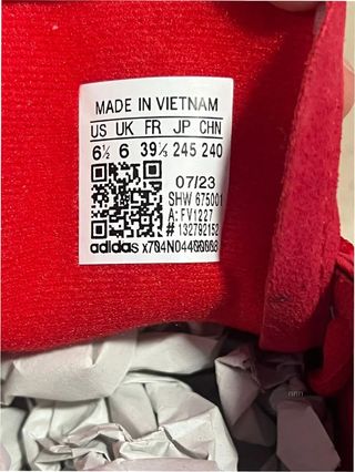 Adidas Handball Spezial Scarlet Gum EU 39