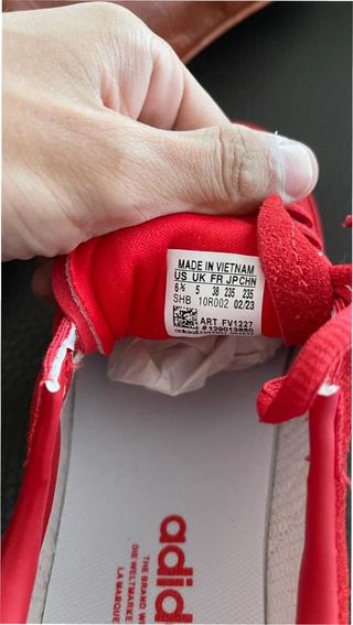 Adidas Handball Spezial Scarlet Gum EU 38