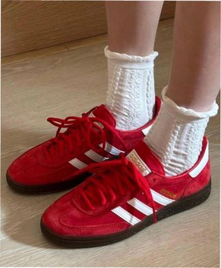Adidas Handball Spezial Scarlet Gum EU 38