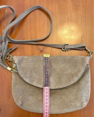 Bolso de ante, moda italiana