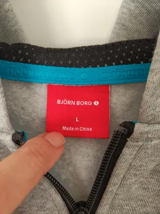Sudadera Björn Borg Gris