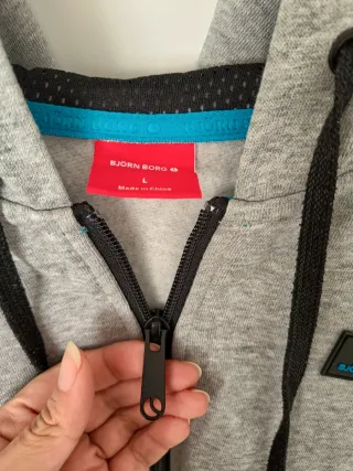 Sudadera Björn Borg Gris