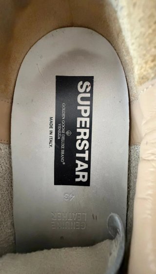 Zapatillas hombre Golden Goose Superstar Gris Azul