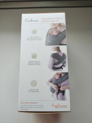 Mochila Ergobaby Embrace Azul