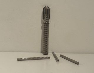 Estuche de viaje victoriano antiguo