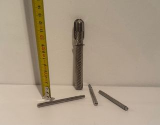 Estuche de viaje victoriano antiguo