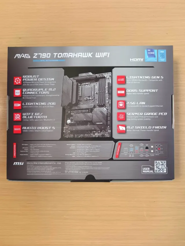 MSI MAG Z790 TOMAHAWK WIFI Scheda Madre