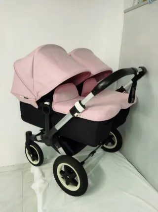 Bugaboo Donkey Black Edition Rosa Palo