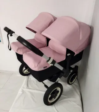Bugaboo Donkey Black Edition Rosa Palo