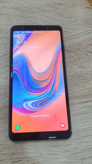 Móvil Samsung Galaxy A7 funciona pantalla rota