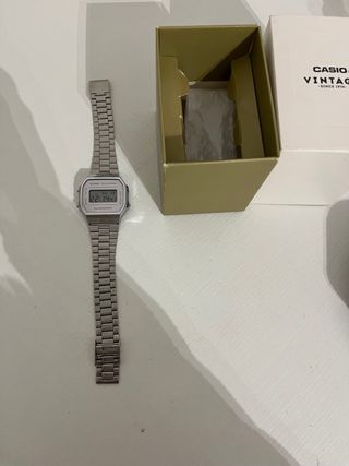 Reloj Casio Vintage Plateado
