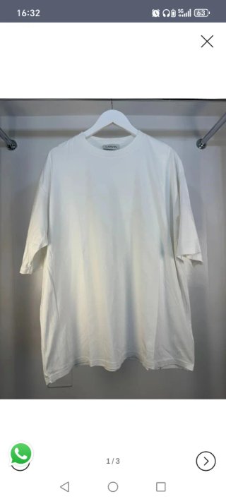 T-shirt LANVIN bianca