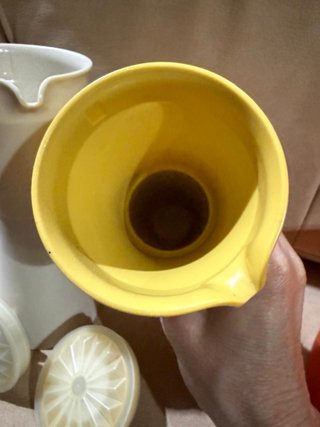 Set Tupperware Oliera e Vasetto Arancio