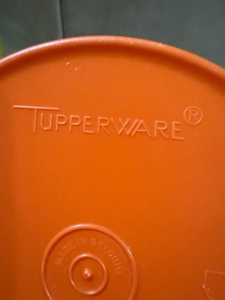 Set Tupperware Oliera e Vasetto Arancio