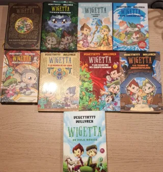 Pack 9 libros Wiggeta