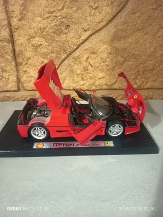 Maqueta Ferrari F50 (1995) Roja