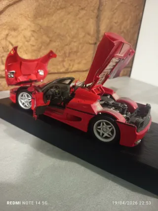 Maqueta Ferrari F50 (1995) Roja