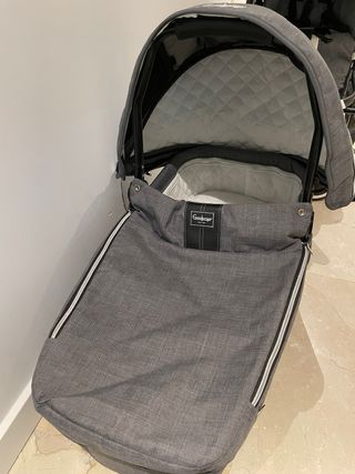 Carrito de bebé gris Emmaljunga