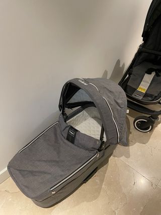 Carrito de bebé gris Emmaljunga