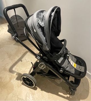 Carrito de bebé gris Emmaljunga