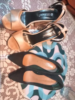Zapatos de tacón talla 36 y 37