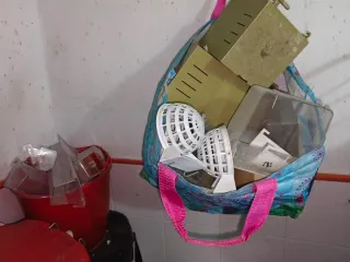 Lote jaulas cría pájaros
