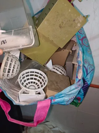 Lote jaulas cría pájaros
